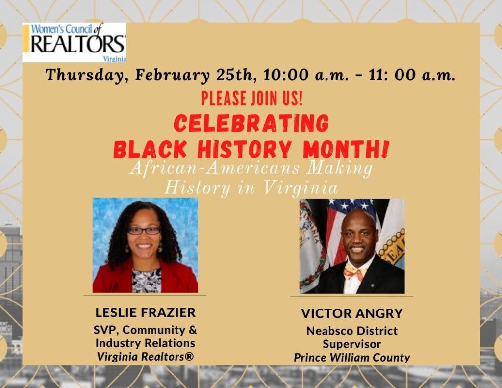 2021 Celebrating Black History Month With Supervisor Angry and Leslie Frazier
