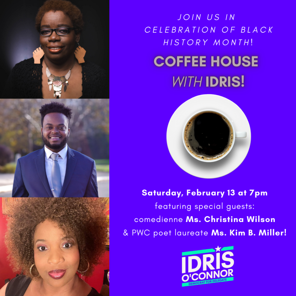 2021 Come Join Idris at the Coffee House