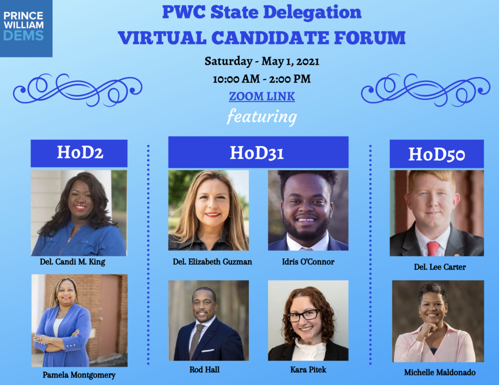 2021 PWC State Delegation Virtual Candidate Forum