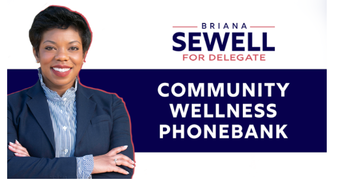 Briana Sewell Community Wellness Phonebank