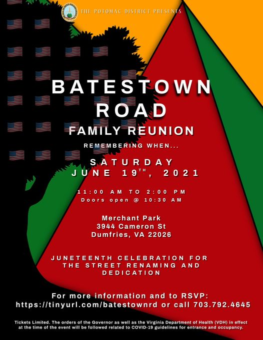 Batestown Road Family Reunion