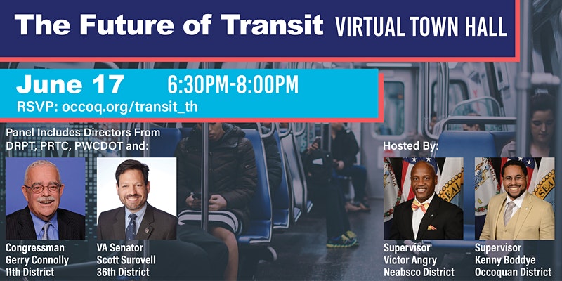 The Future of Transit Virtual Town Hall with Supervisors Victor Angry and Kenny Boddye