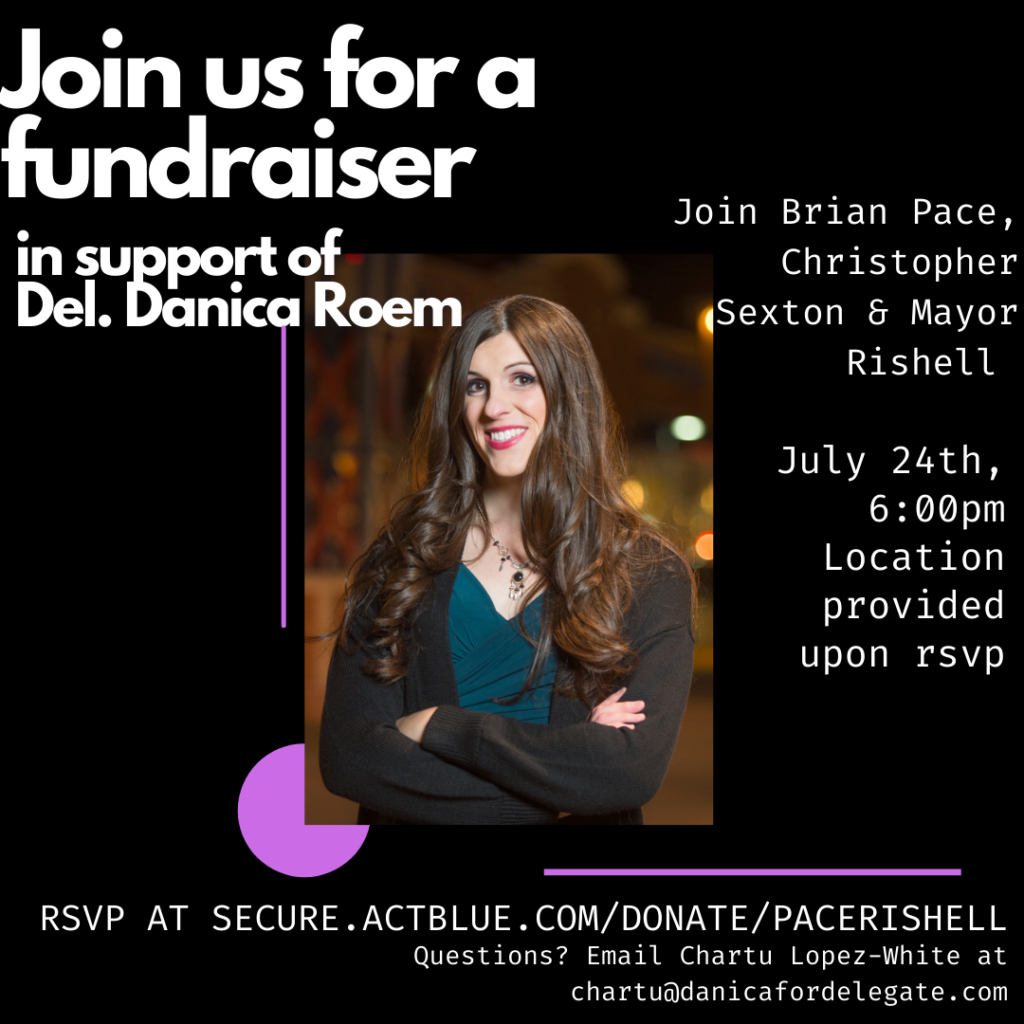 Danica Roem Fundraiser With Mayor Jeanette Rishell