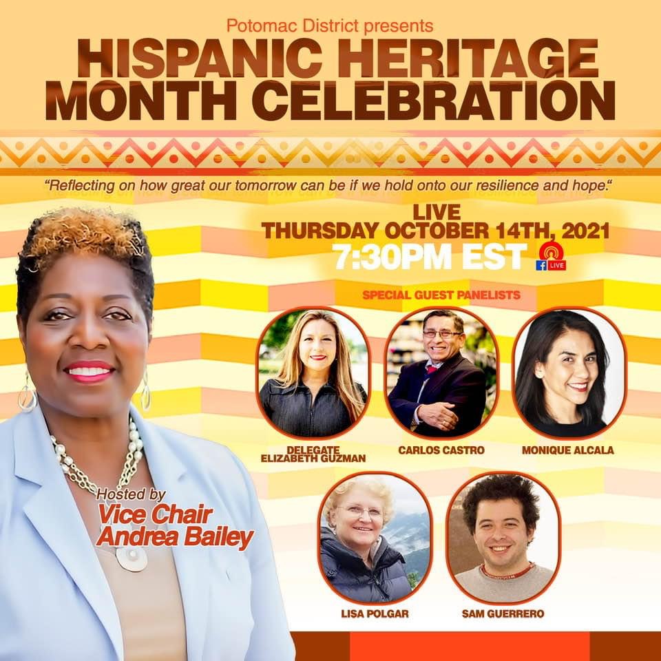 Potomac District presents Hispanic Heritage Month Celebration