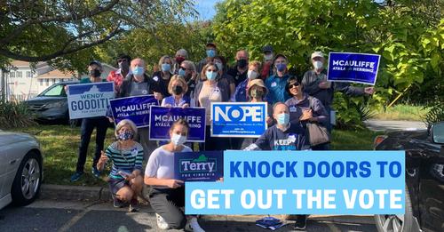 Knock Doors To Get Out The Vote