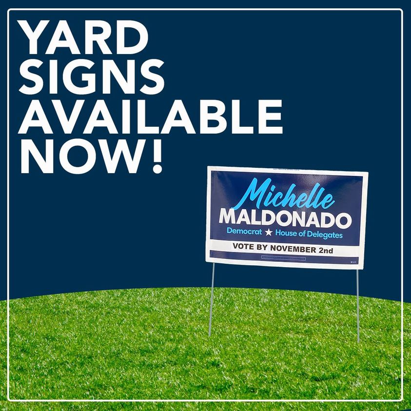 Yard Signs Available Now