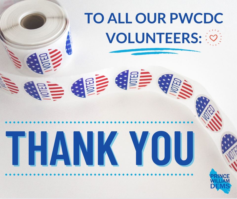 To All Our PWCDC Volunteers