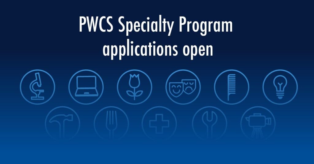 Prince William County Schools Specialty Program Applications Open