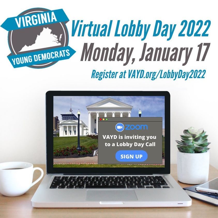 Virginia Young Dems Virtual Lobby Day