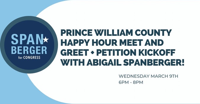 Prince William County Meet and Greet with Abigail Spanberger