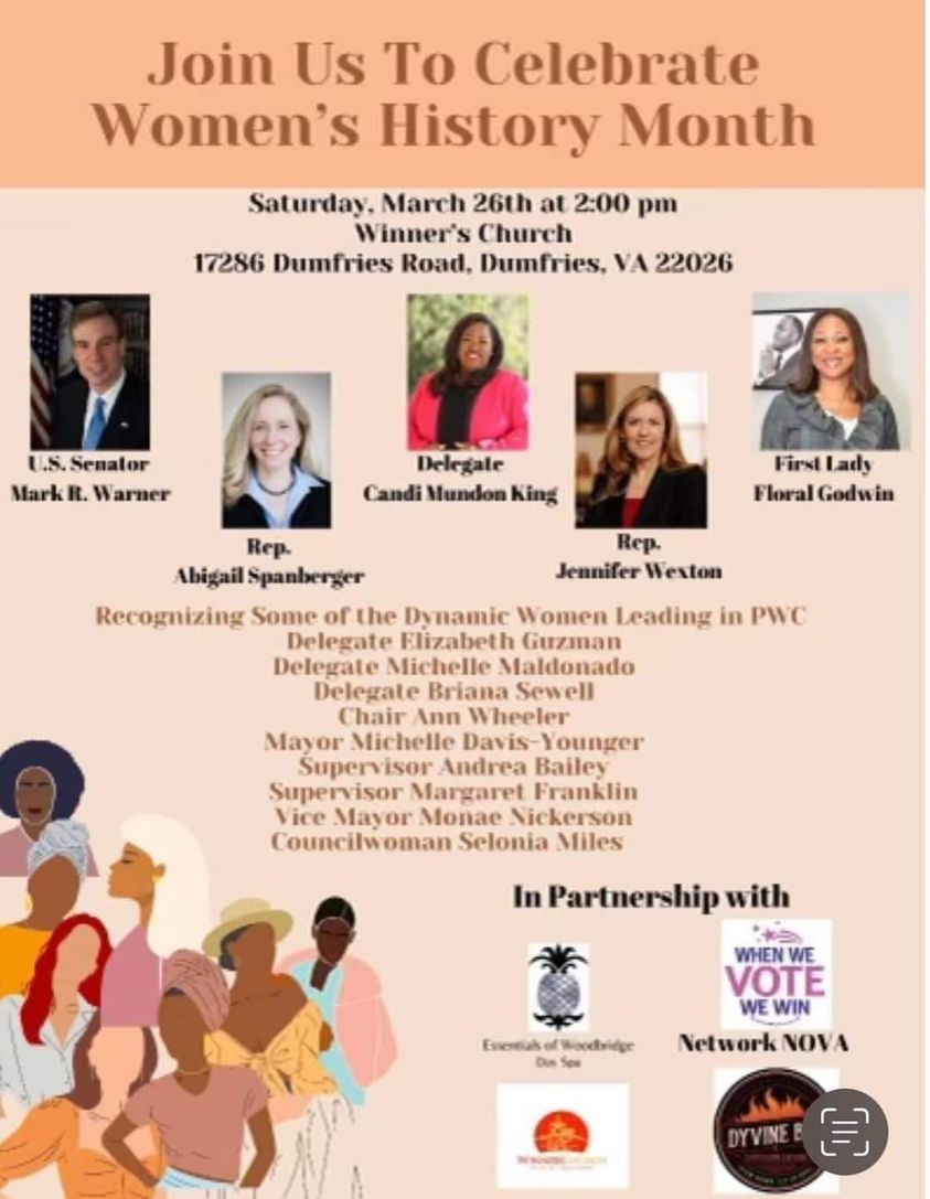 Join Us To Celebrate Womens History Month