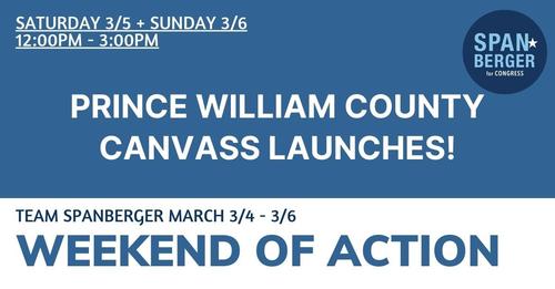 Prince William County Canvass Launches Abigail Spanberger for Congress