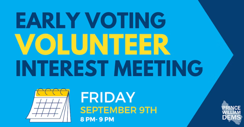 Early Voting Volunteering Interest Meeting