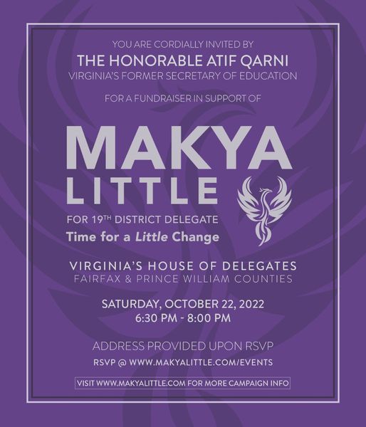 Makya Little Canvas Launch - Prince William County Democrats