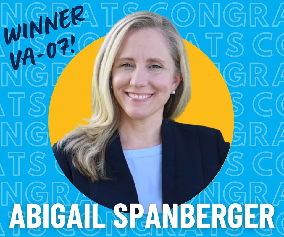 2022 Abigail Spanberger Victory