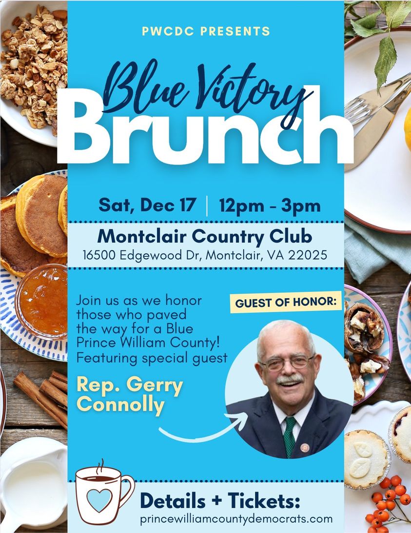 Prince William County Democrats Blue Victory Brunch