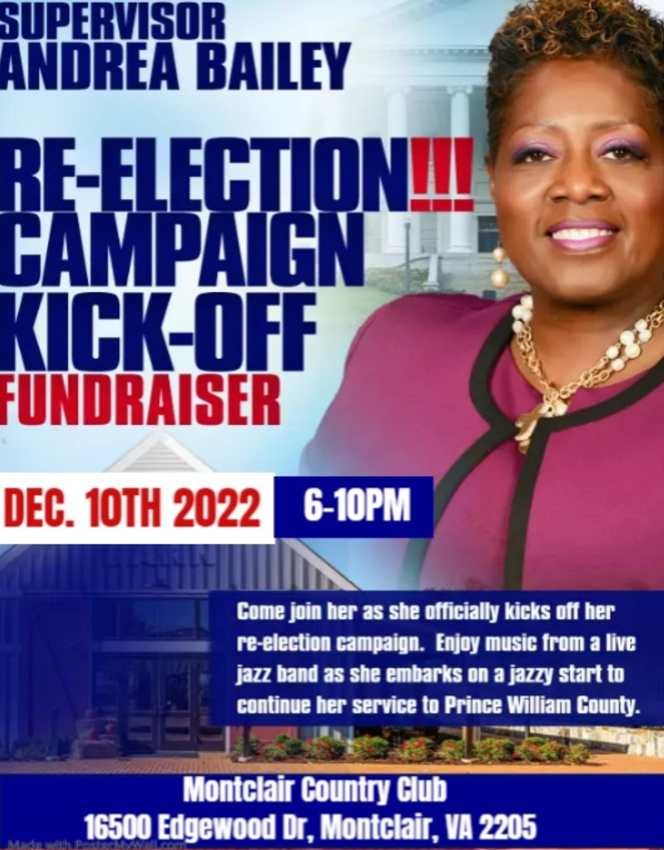 Supervisor Andrea Bailey Re-Election Campaign Kick-Off