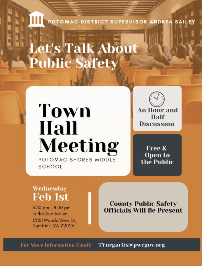 Potomac Town Hall on Public Safety