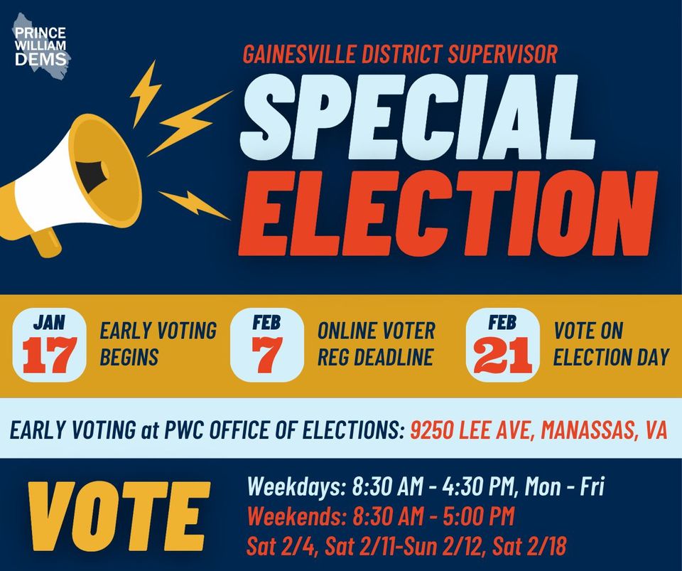 Prince William County Gainesville Special Election