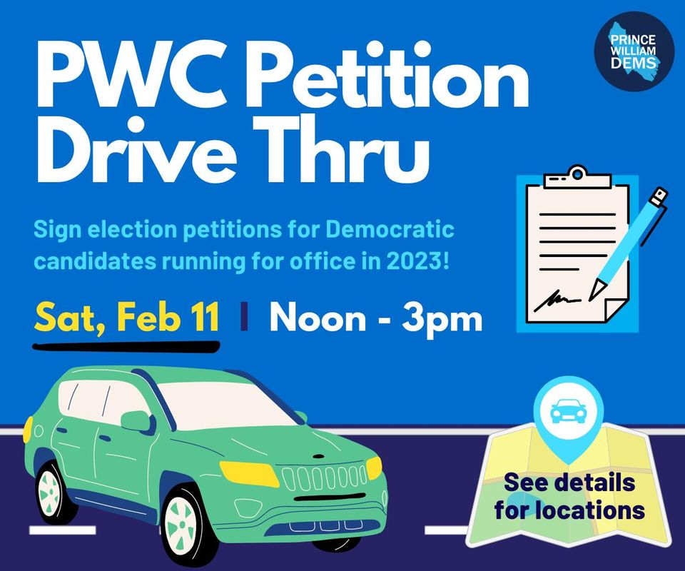 Prince William County Petition Drive Thru