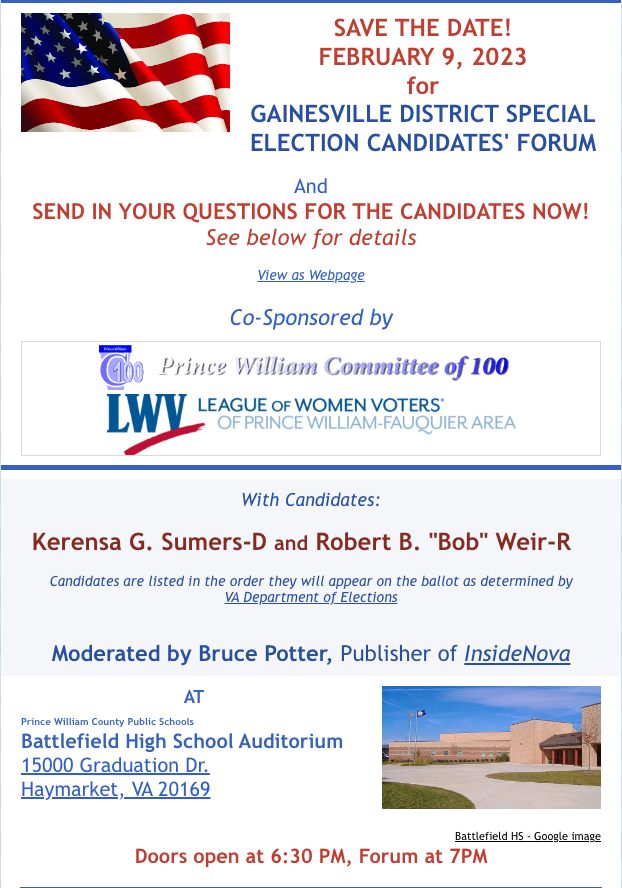 Gainesville District Special Election Candidates Forum