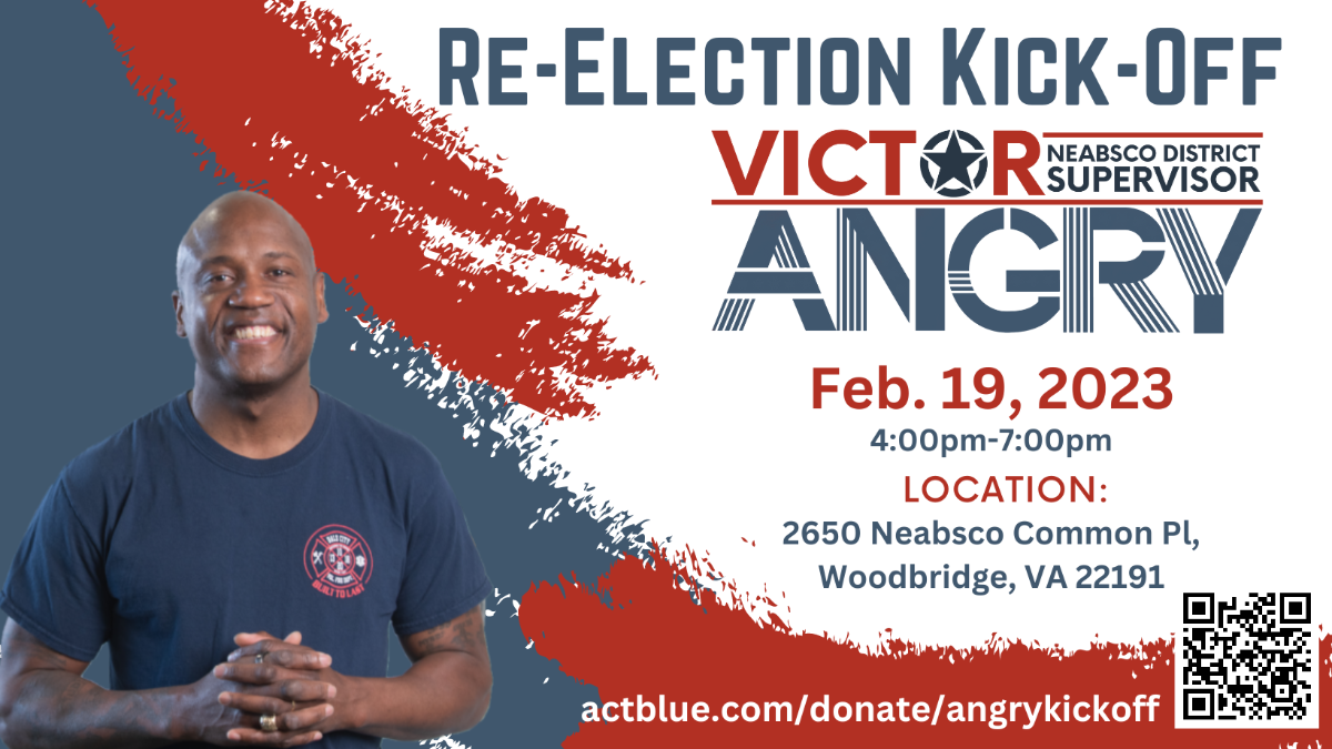Victor Angry Re-Election Kick-Off