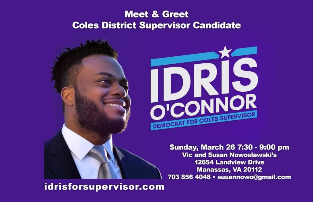 Idris OConnor for Supervisor