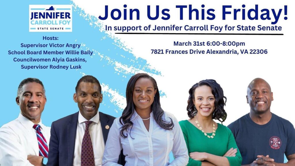 2023 Jennifer Carroll Foy For State Senate