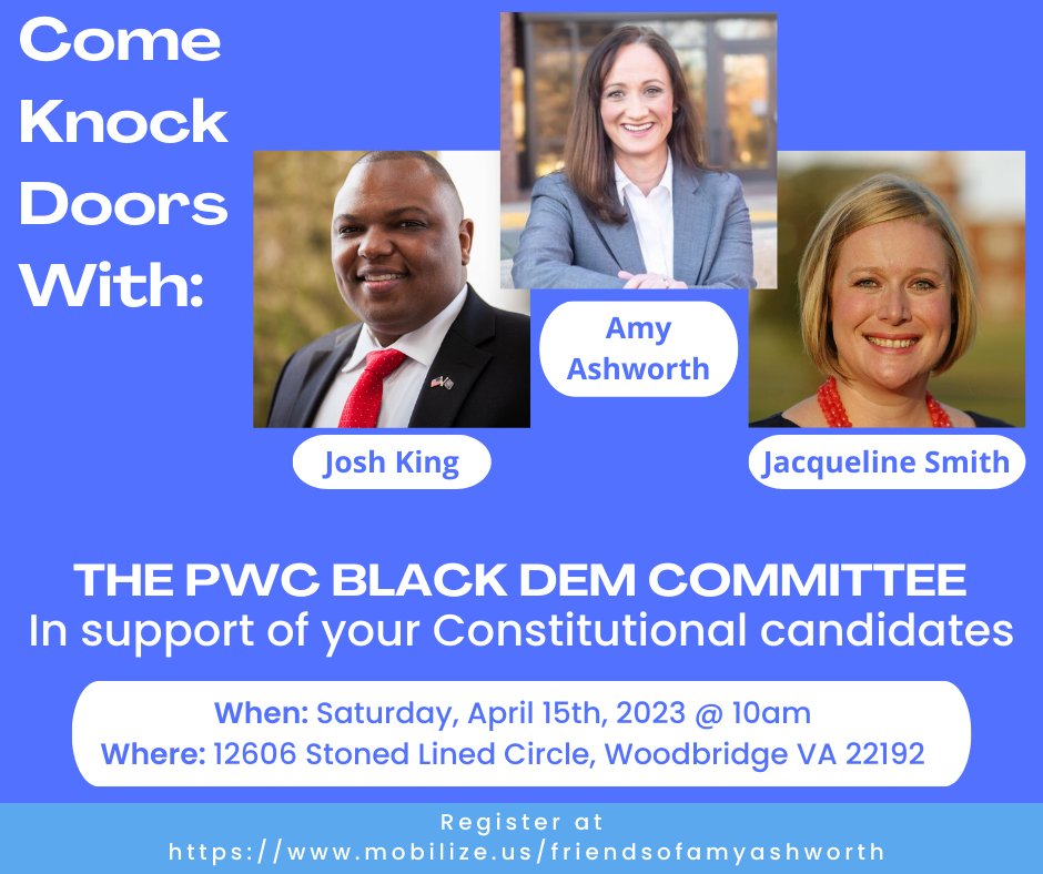 2023 Constitutional Candidates with PWC Black Dem Committee