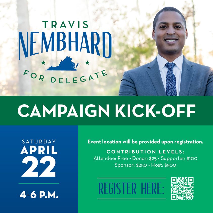 Travis Nembhard For Delegate Campaign Kick-Off