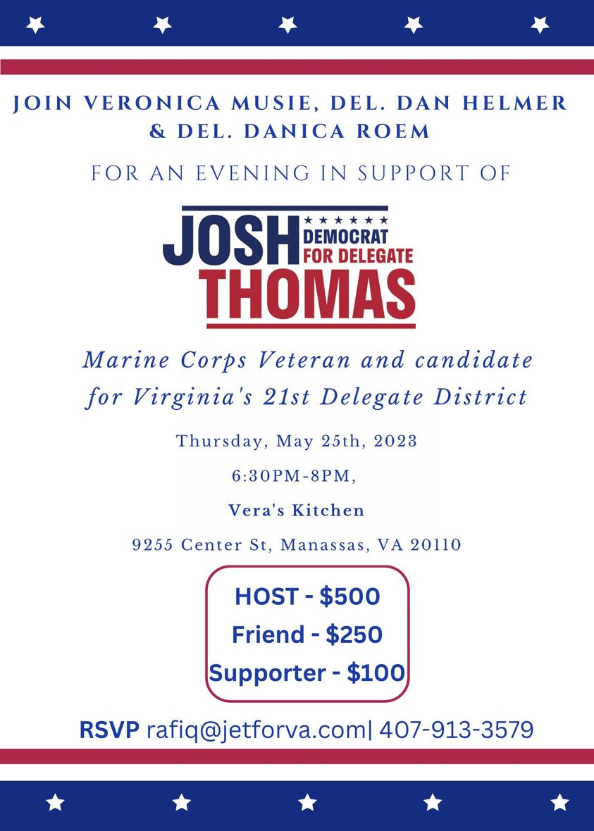 2023 Josh Thomas for Delegate