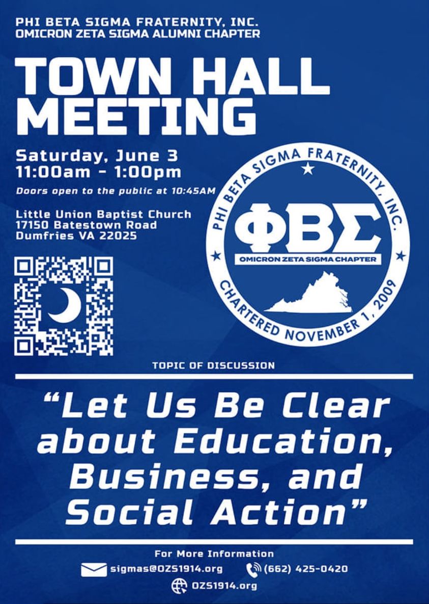 Town Hall Meeting PHI Beta Fraternity