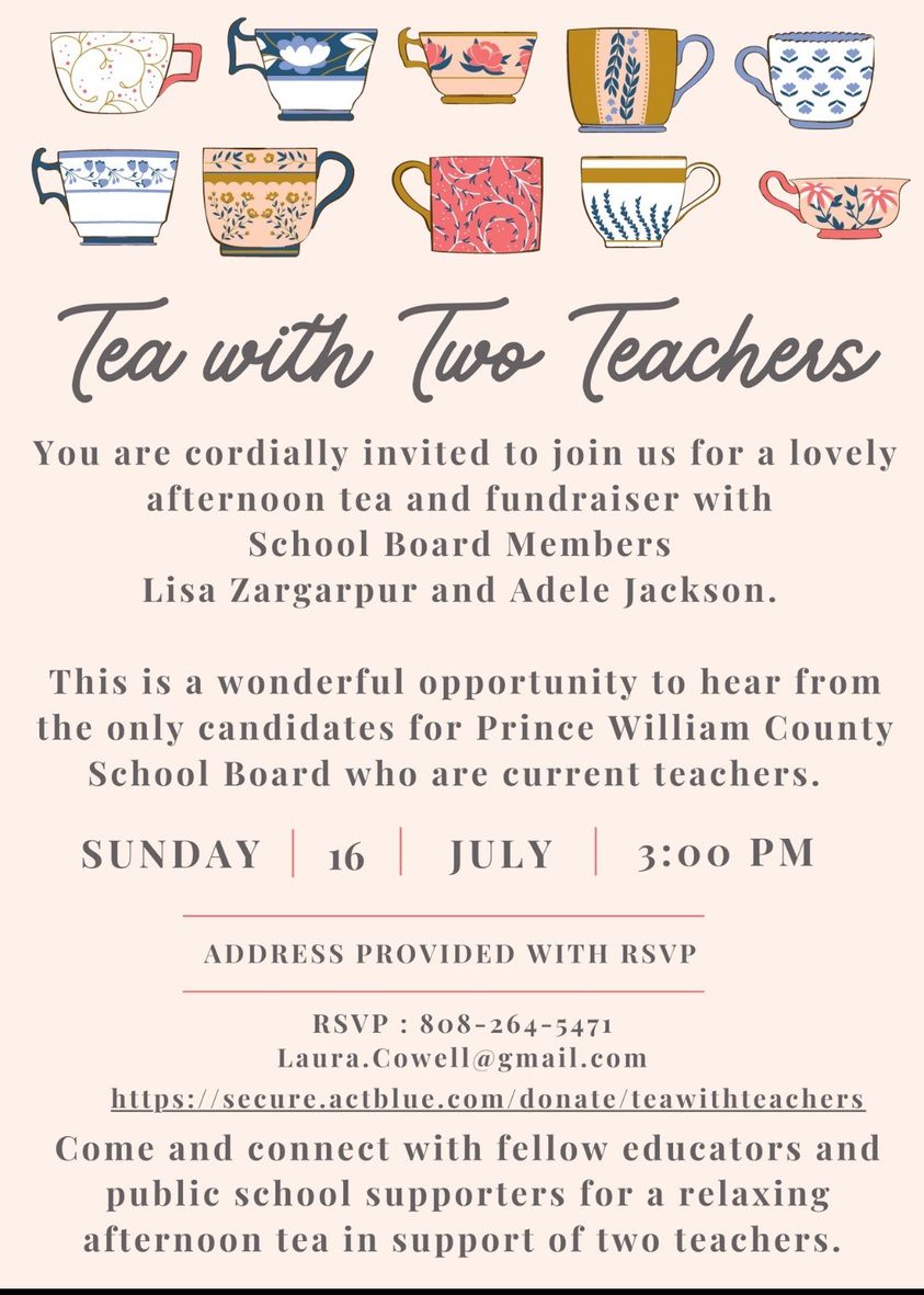 2023 Tea with Two Teachers