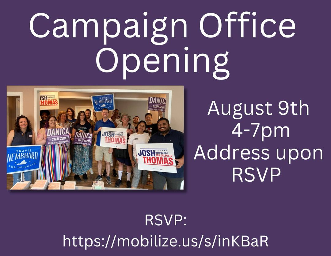 2023 Campaign Office Opening