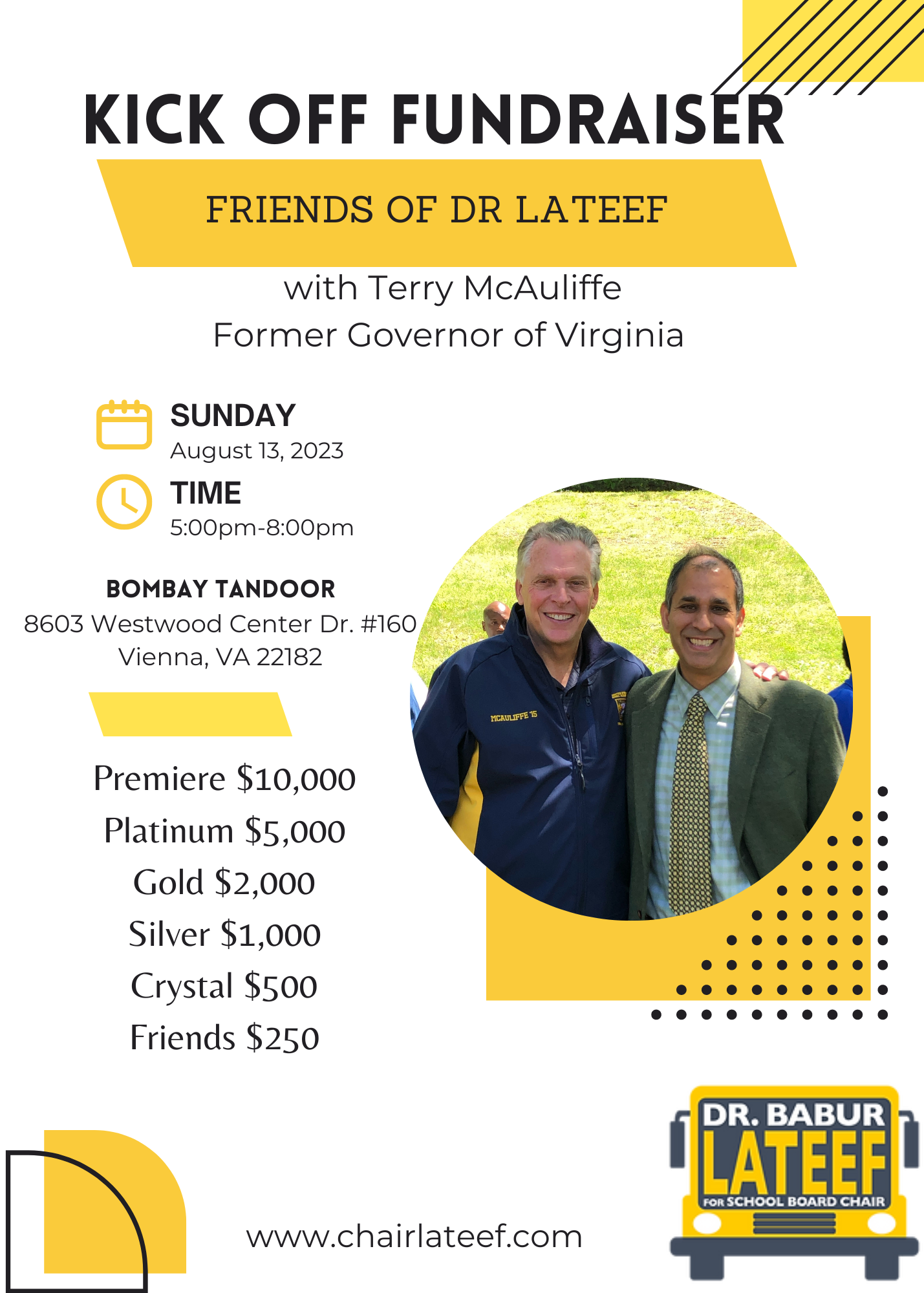 Dr Lateef and friends Campaign KickOff and Fundraiser