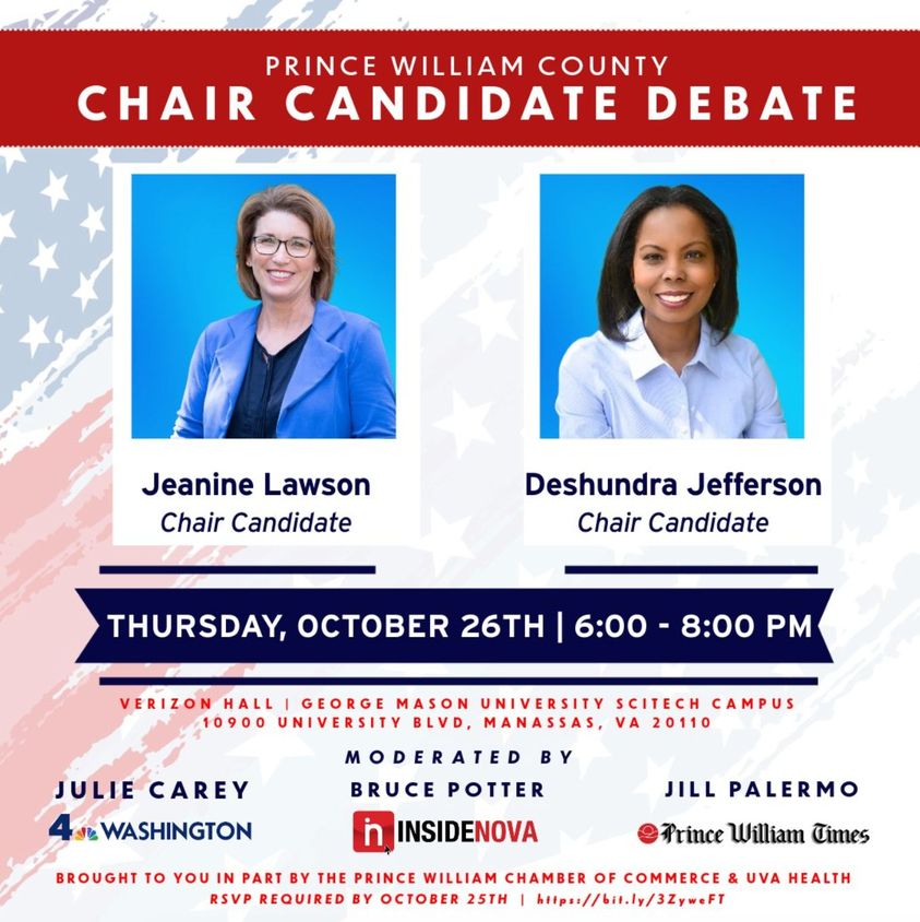 Prince William County Chair Candidate Debate