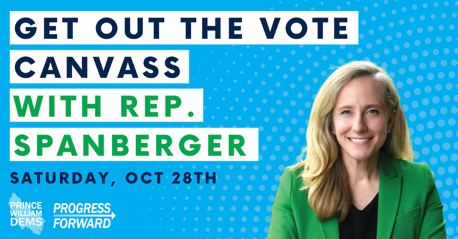 GET OUT THE VOTE With Congresswoman Abigail Spanberger