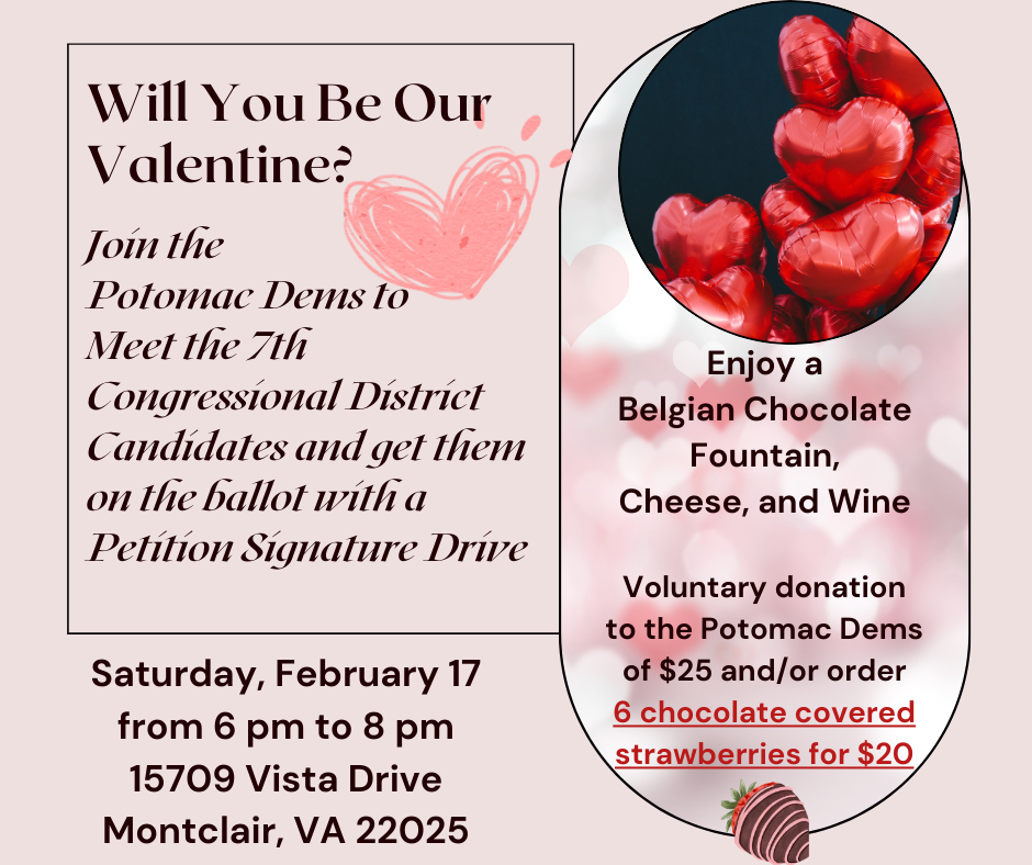 Potomac Meet The Candidates Valentines Event