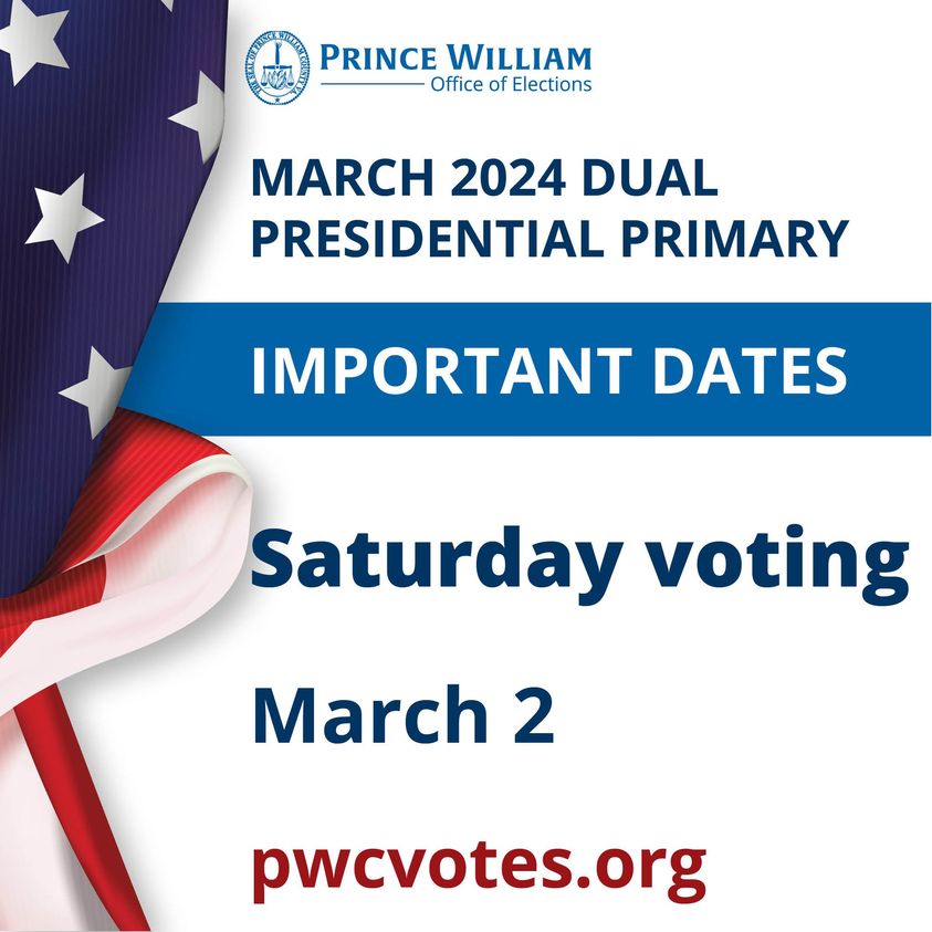 March 2024 Dual Presidential Primary