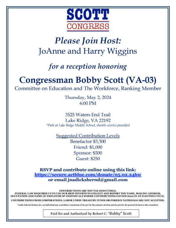 Bobby Scott For Congress