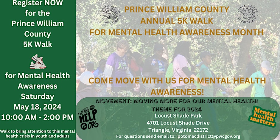 Prince William County 5k Mental Health Awareness