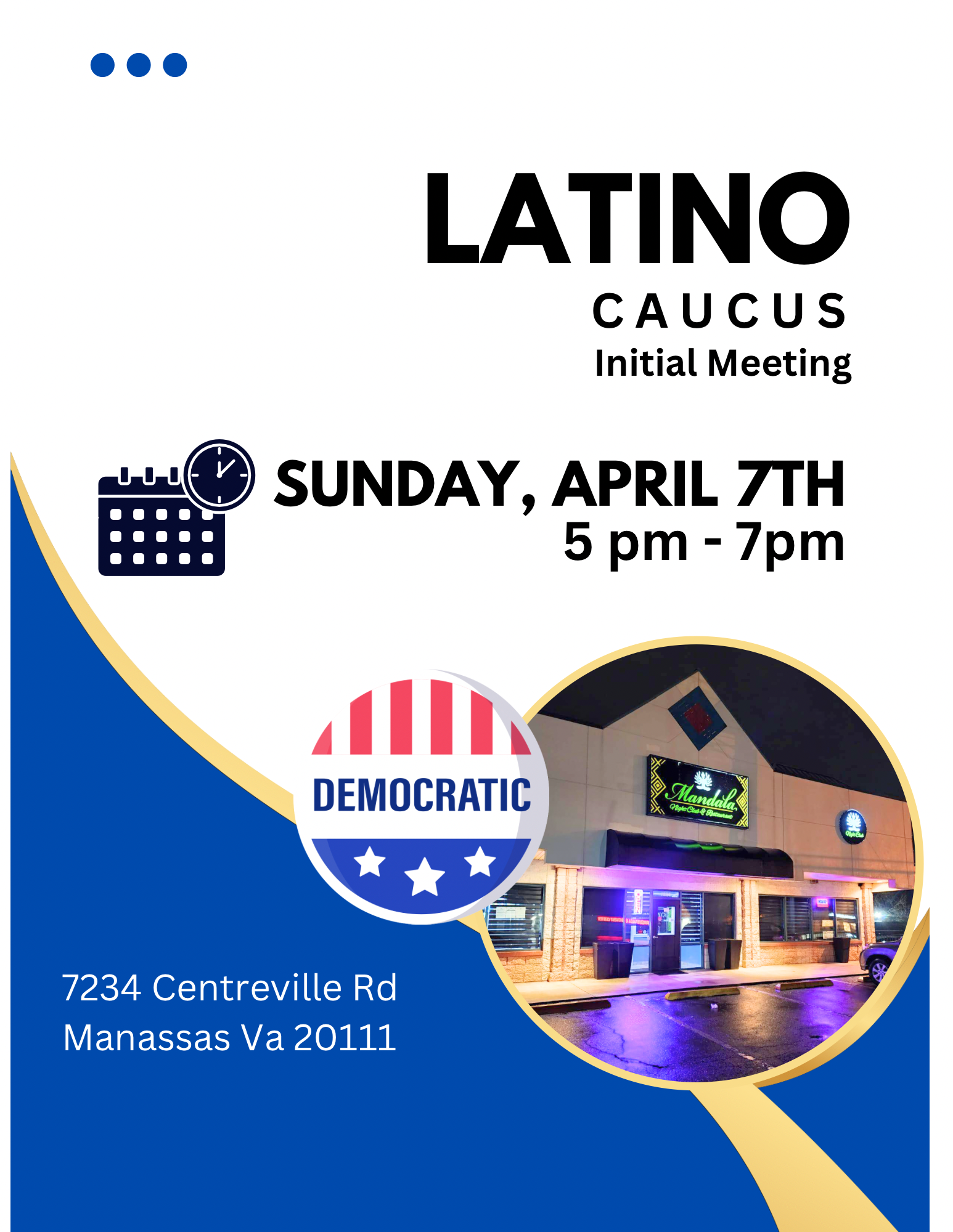 Democratic Latino Caucus Initial Meeting