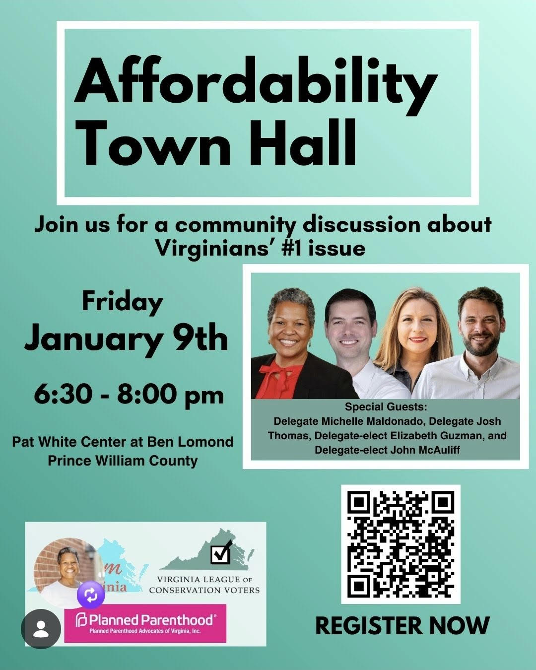 2026 Affordability Town Hall
