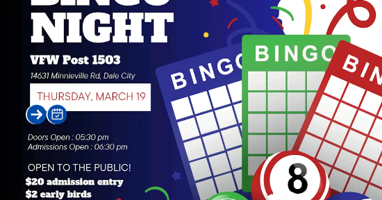 2026 Bingo Night with Neabsco Dems and Young Dems
