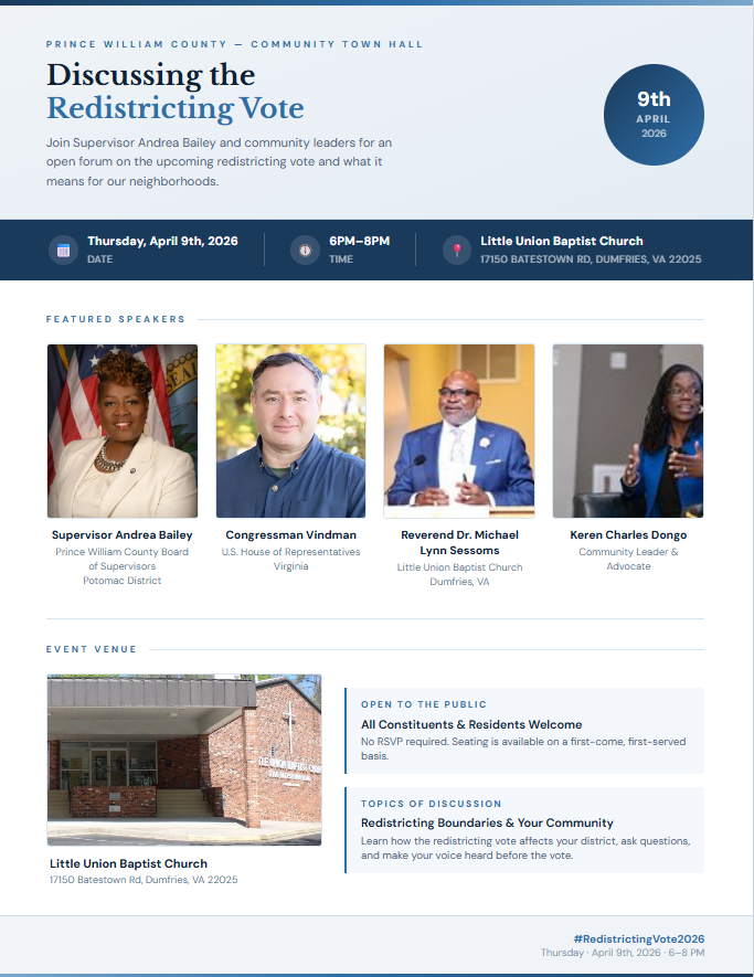 2026 Supervisor Bailey Discussion The Redistricting Vote