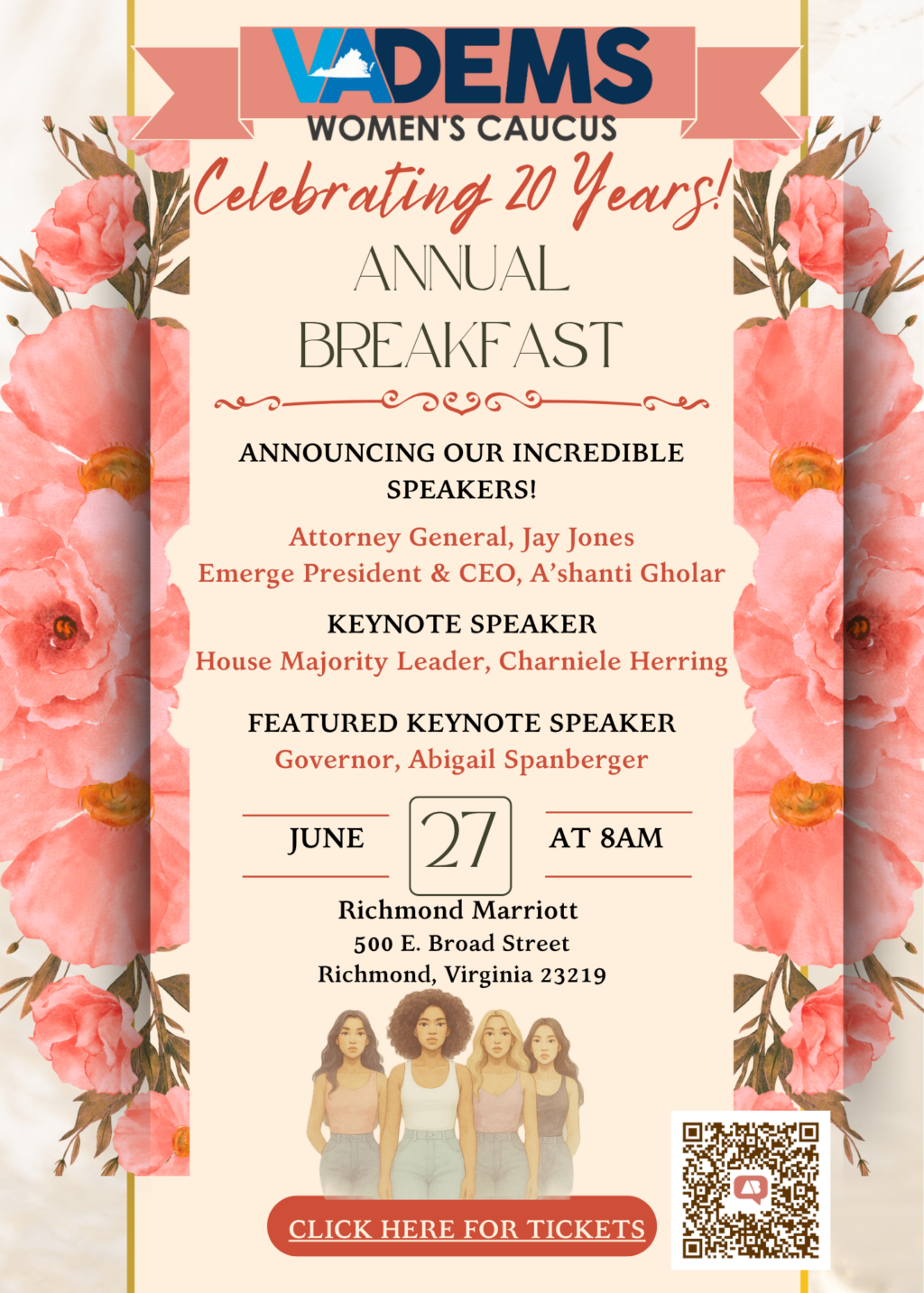 2026 VADEMS Womens Caucus Annual Breakfast