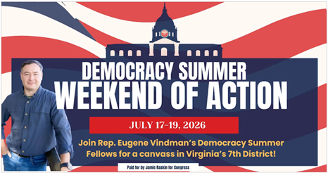 2026 Democracy Summer Weekend of Action