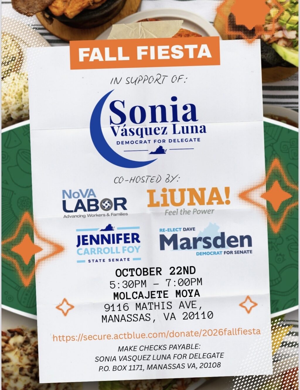 2026 Sonia Vasquez Luna Fall Fiesta